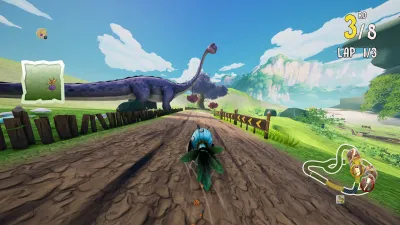 Gigantosaurus: Dino Kart — скриншот 6
