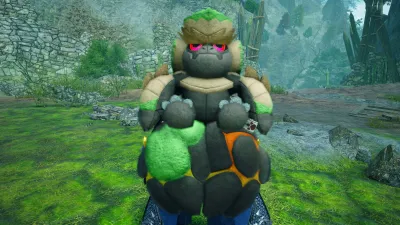 Многослойное оружие охотника «Набитый Гарангольм» (силовой клинок) — скриншот 6