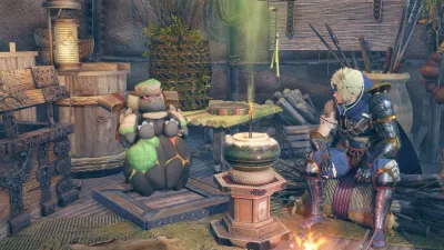 Многослойное оружие охотника «Набитый Гарангольм» (силовой клинок) — скриншот 7