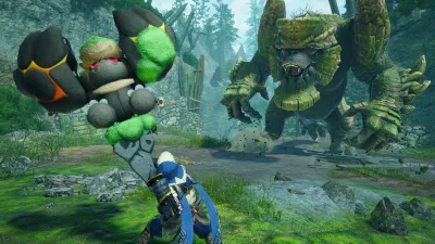 Многослойное оружие охотника «Набитый Гарангольм» (силовой клинок) — скриншот 9