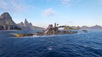 World of Warships: Legends — Вечные сумерки — скриншот 1