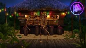 AAA Dynamic Scenes - Jamaican Skeleton Dance Dynamic Scene