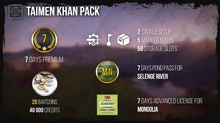 Fishing Planet: Taimen Khan Pack — скриншот 3