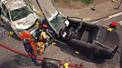 Firefighting Simulator: Ignite - Motor Vehicle Accident Expansion — скриншот 2