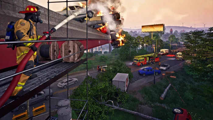 Firefighting Simulator: Ignite - Motor Vehicle Accident Expansion — скриншот 4