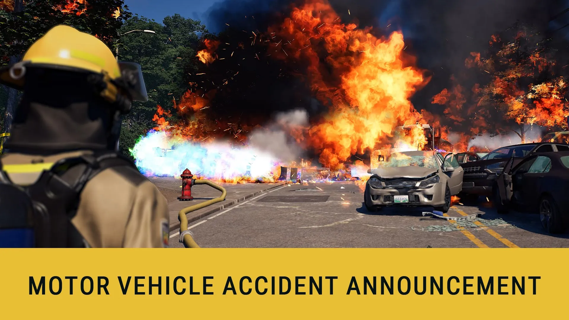 Firefighting Simulator: Ignite - Motor Vehicle Accident Expansion — трейлер
