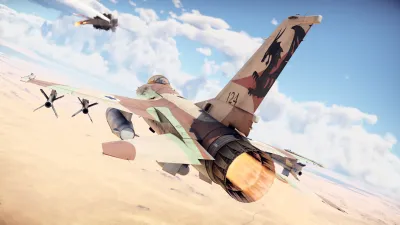 War Thunder - F-16A Netz Pack — скриншот 2