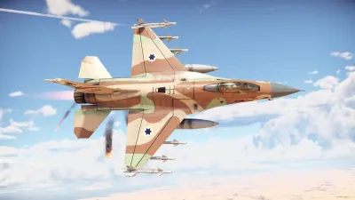 War Thunder - F-16A Netz Pack — скриншот 3