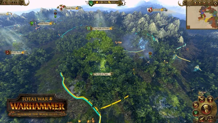 Total War: WARHAMMER - Realm of The Wood Elves — скриншот 3