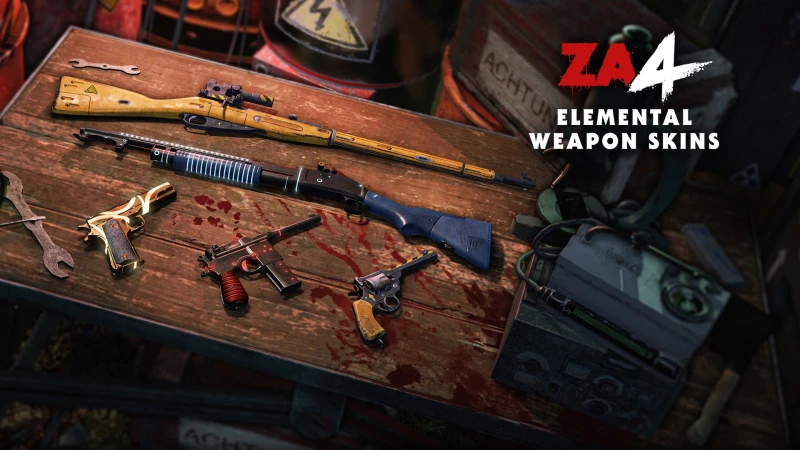 Zombie Army 4: Elemental Weapon Skins
