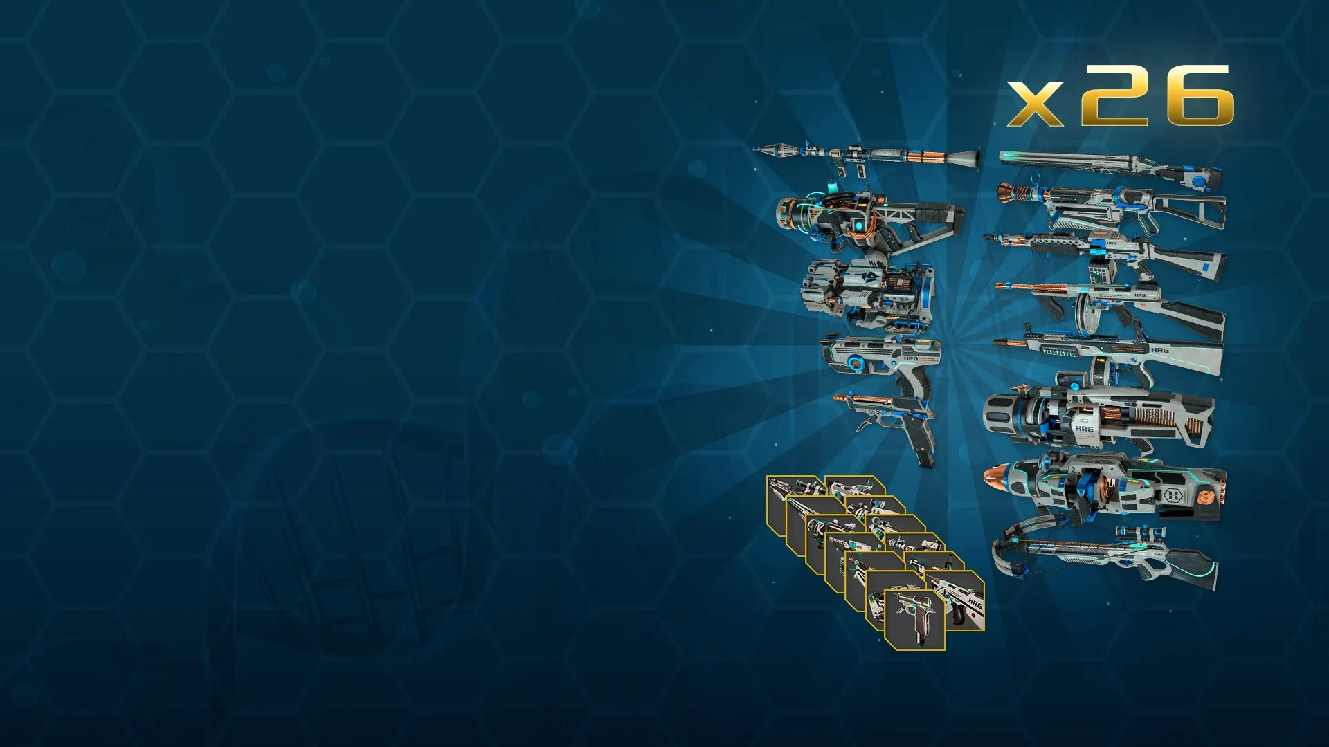 Набор внешних видов оружия «Спектр MKIII HRG»