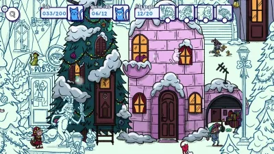Hidden Cats in Santa's Realm — скриншот 1