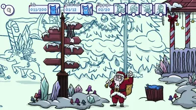 Hidden Cats in Santa's Realm — скриншот 2