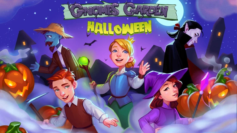 Gnomes Garden 5: Halloween