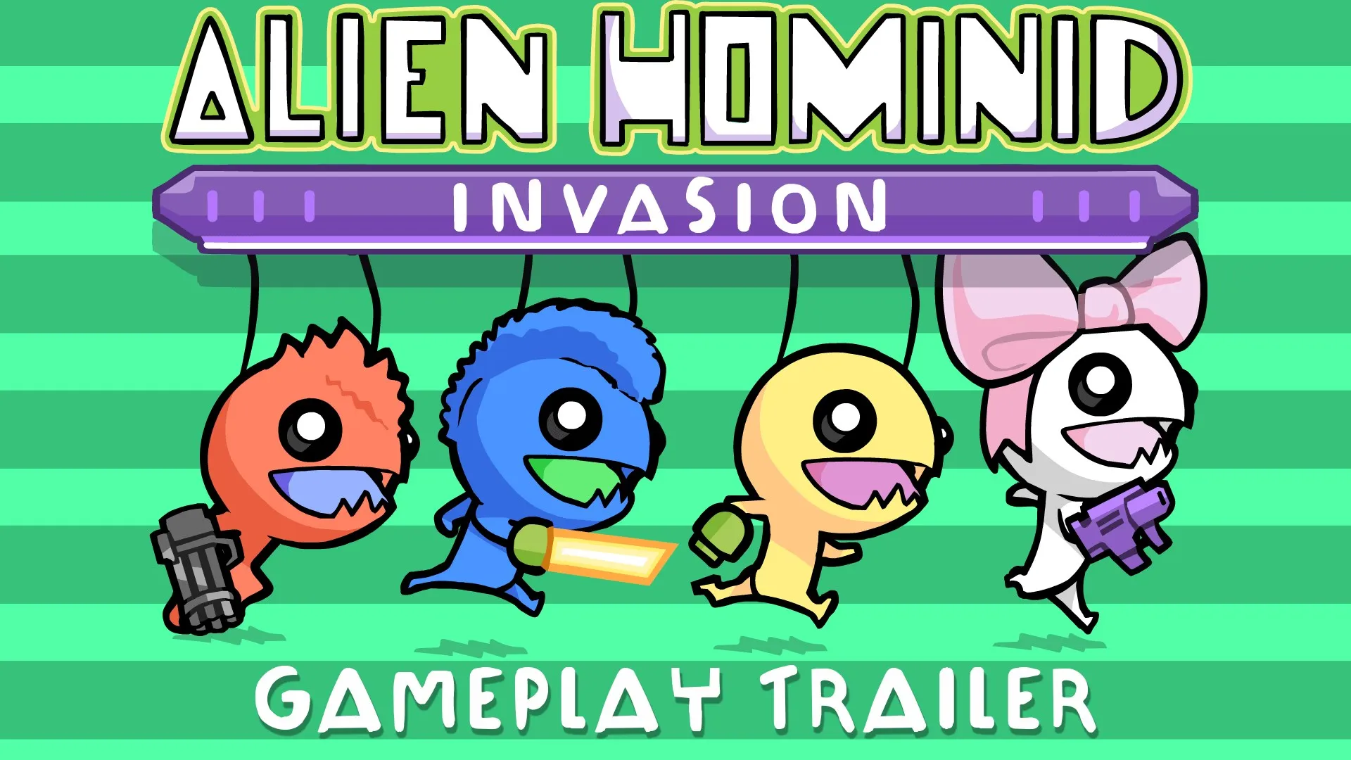 Alien Hominid Invasion — трейлер