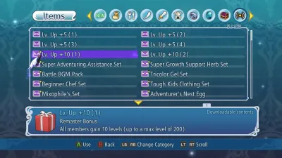 Tales of Graces™f Remastered - Lv. Up+10 (1) — скриншот 1