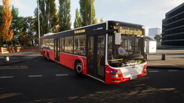 City Transport Simulator - Bus DLC: MAN Lion's City A47 & A26 — скриншот 4