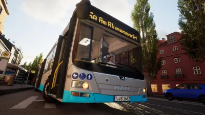 City Transport Simulator - Bus DLC: MAN Lion's City A47 & A26 — скриншот 7