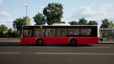 City Transport Simulator - Bus DLC: MAN Lion's City A47 & A26 — скриншот 8