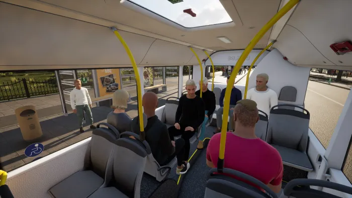 City Transport Simulator - Bus DLC: MAN Lion's City A47 & A26 — скриншот 9