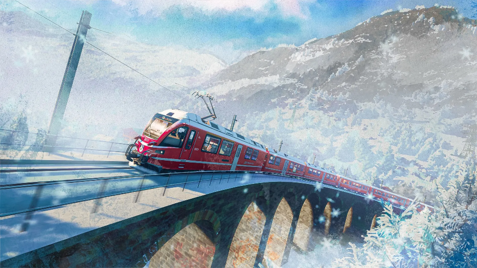 Train Sim World® 4: Berninalinie: Tirano - Ospizio Bernina Route Add-On — трейлер