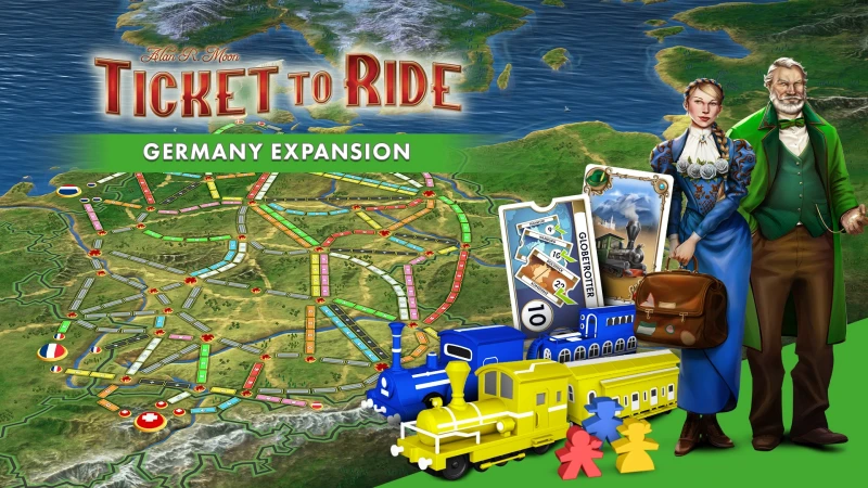 Ticket to Ride®: Germany Expansion