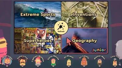 Papa's Quiz — скриншот 1