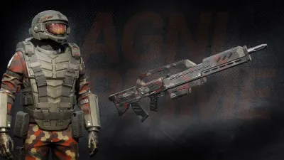 Starship Troopers: Extermination - Agni Prime Armor Pack — скриншот 1