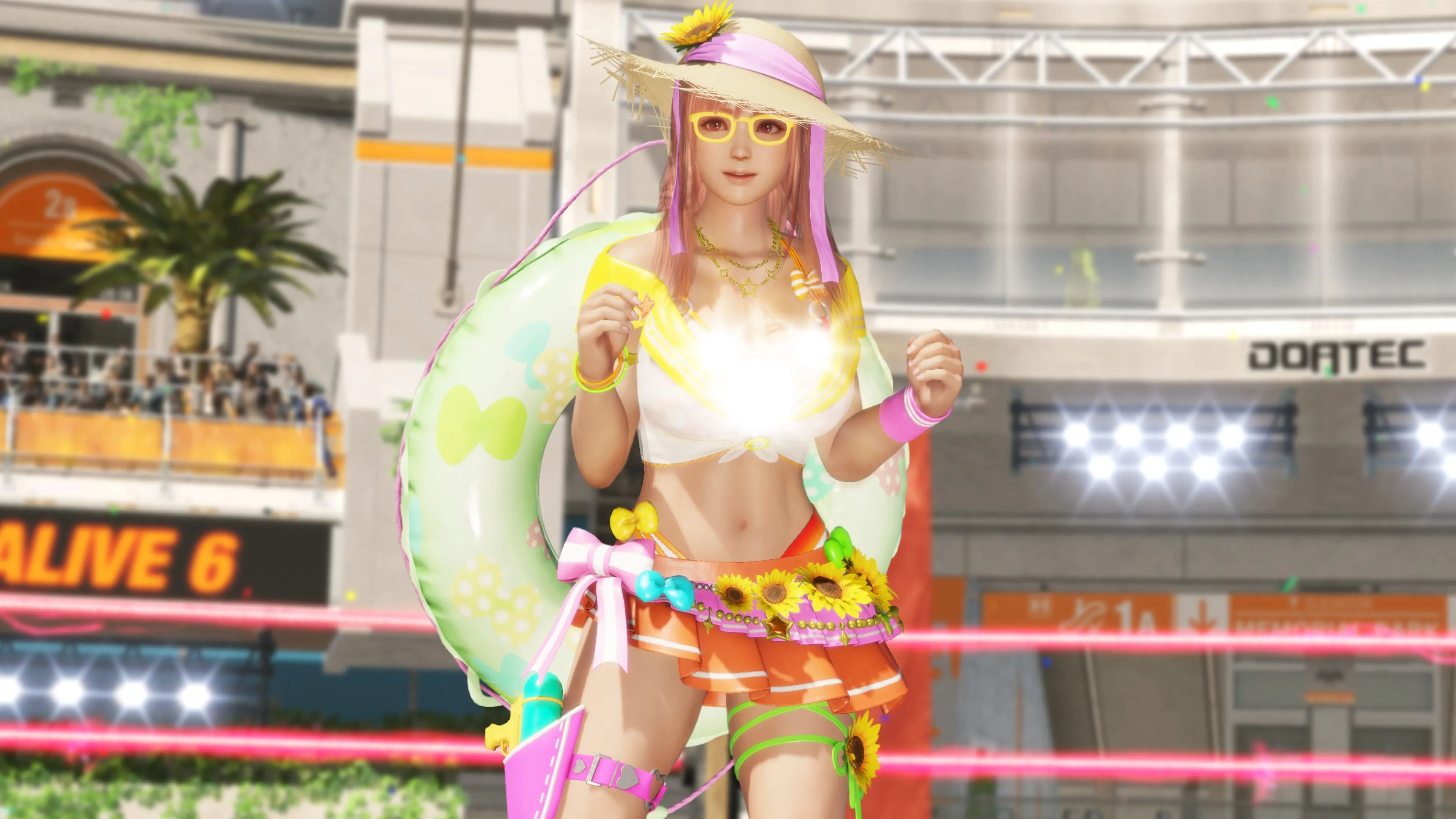 DOA6LR Хоноки «Секретный подсолнух / Сочное манго»
