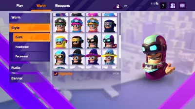 Worms Rumble - Action All-Stars Pack — скриншот 1