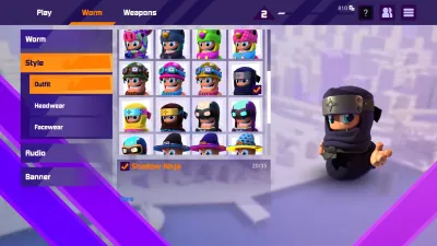 Worms Rumble - Action All-Stars Pack — скриншот 2