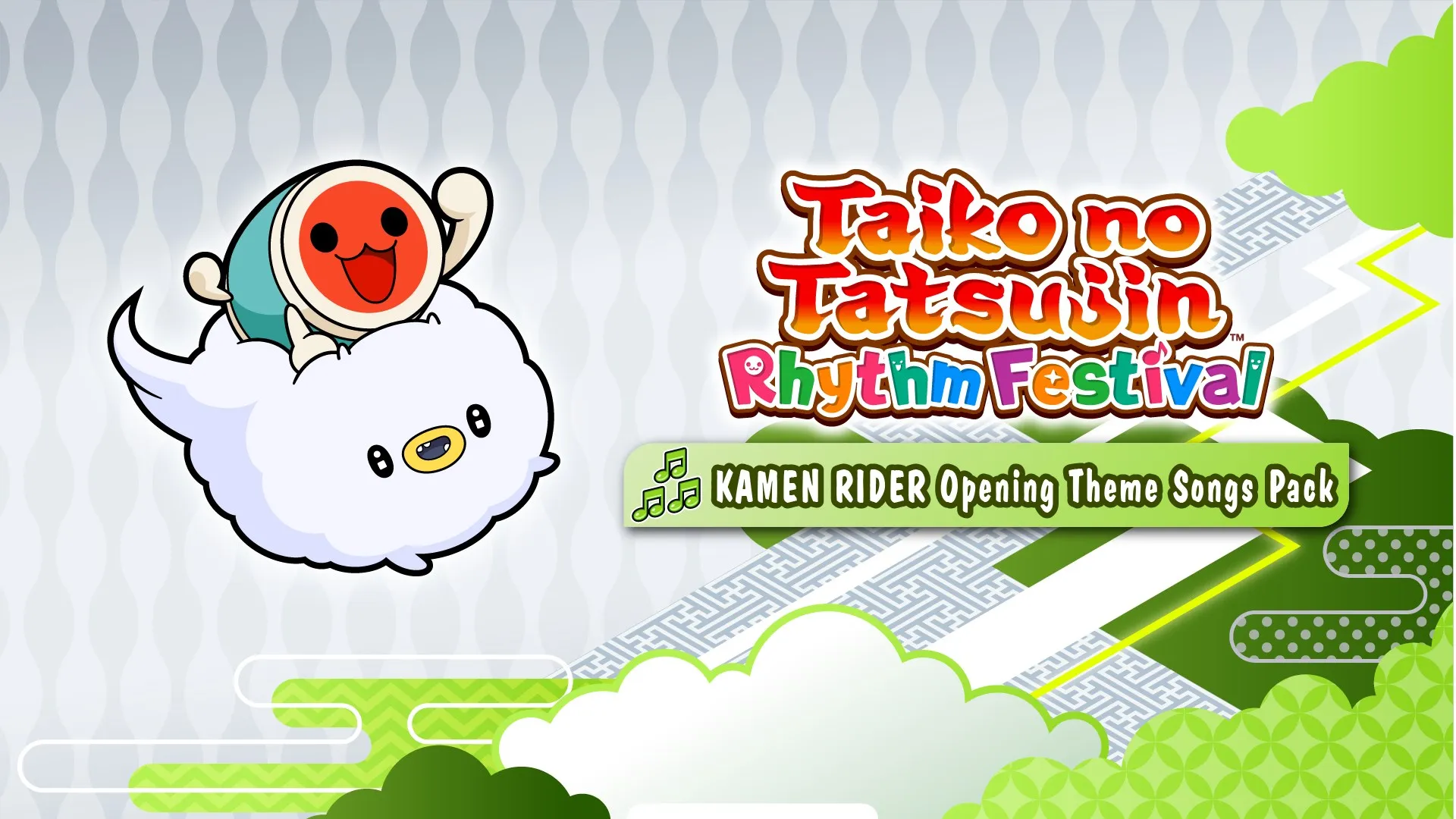 Taiko no Tatsujin: Rhythm Festival - KAMEN RIDER Opening Theme Songs Pack