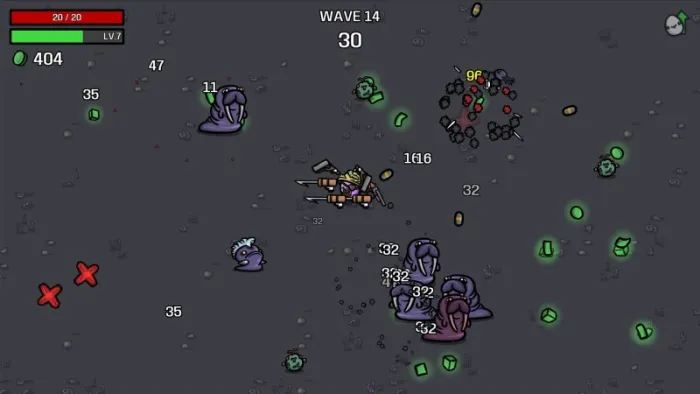 Brotato: Abyssal Terrors — скриншот 4