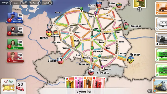 Ticket to Ride®: Poland Expansion — скриншот 4