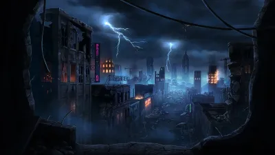 AAA Dynamic Scenes - Apocalypse City Dynamic Scene — скриншот 1