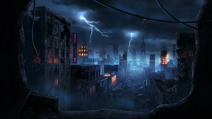 AAA Dynamic Scenes - Apocalypse City Dynamic Scene — скриншот 1