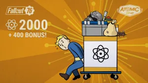Fallout 76: 2000 (+400 Bonus) Atoms (PC)