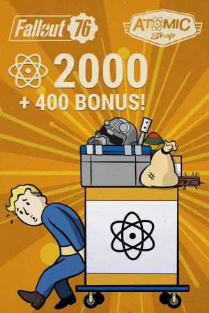 Fallout 76: 2000 (+400 Bonus) Atoms (PC)