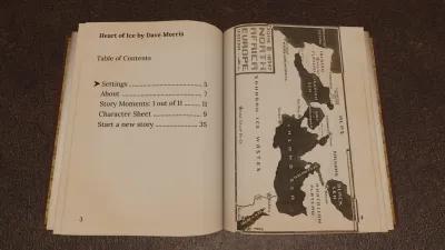 Heart of Ice by Dave Morris — скриншот 5