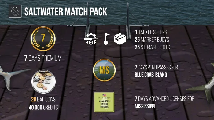 Fishing Planet: Saltwater Match Pack — скриншот 2