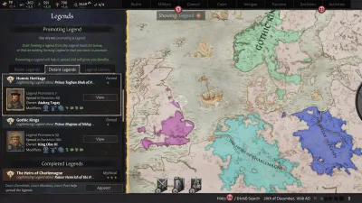 Crusader Kings III: Legends of the Dead — скриншот 7