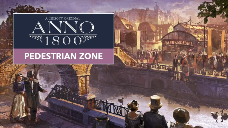 Anno 1800™ - набор "Пешеходная зона"