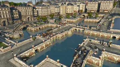 Anno 1800™ - набор "Пешеходная зона" — скриншот 1