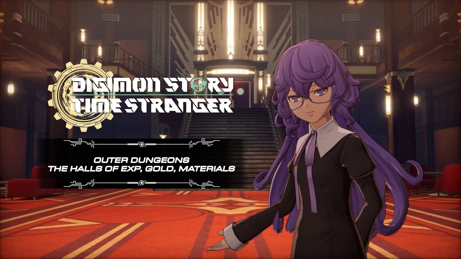 Digimon Story Time Stranger - Outer Dungeons The Halls of EXP, Gold, Materials