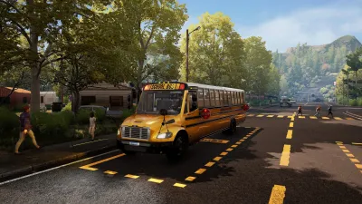 Bus Simulator 21 Next Stop - Thomas Built Buses Bus Pack — скриншот 13