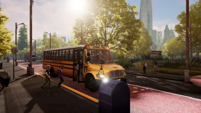 Bus Simulator 21 Next Stop - Thomas Built Buses Bus Pack — скриншот 15