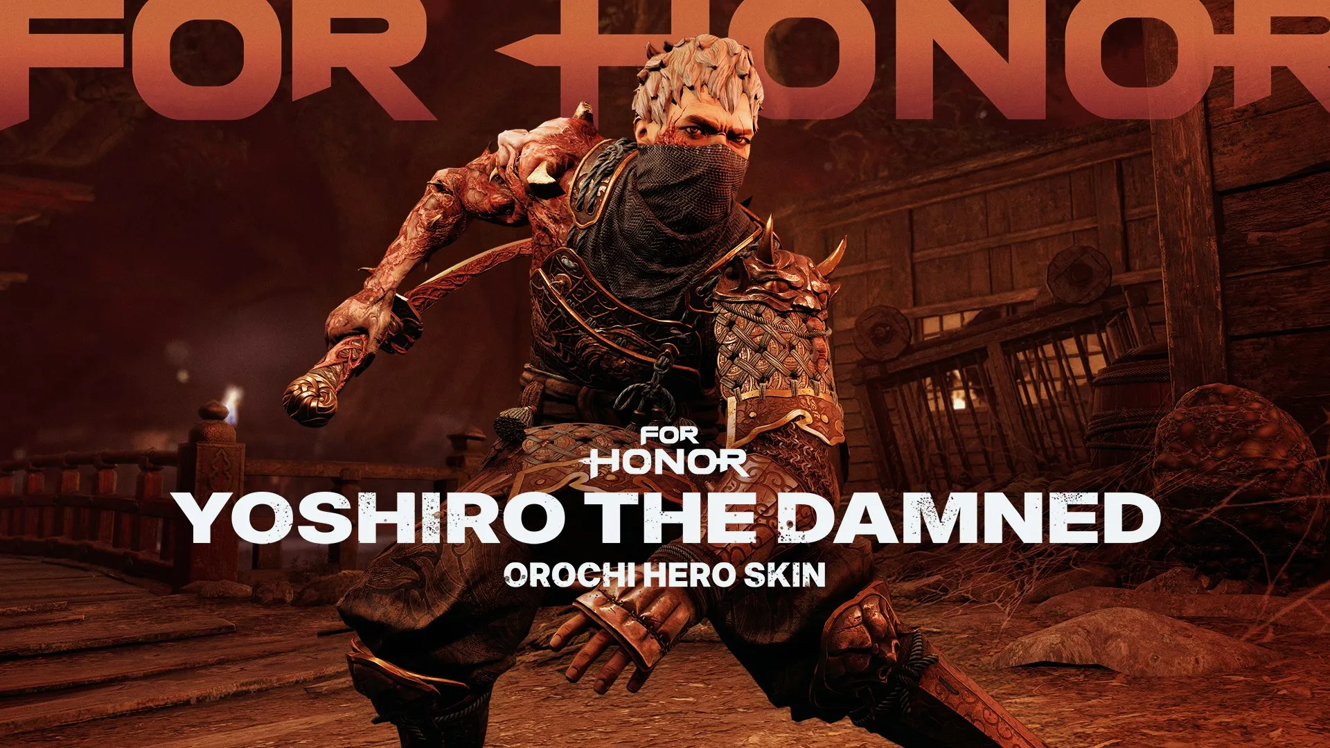 Ёсиро Проклятый – облик ороти – FOR HONOR