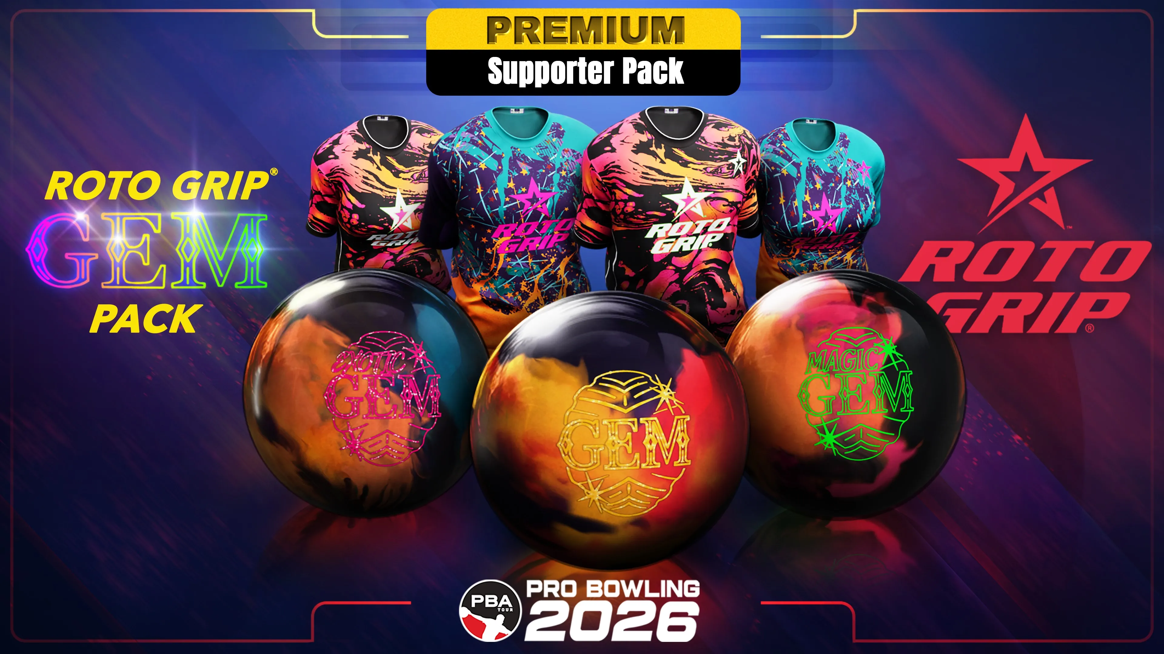 PBA Pro Bowling 2026: Roto Grip Gem Collection