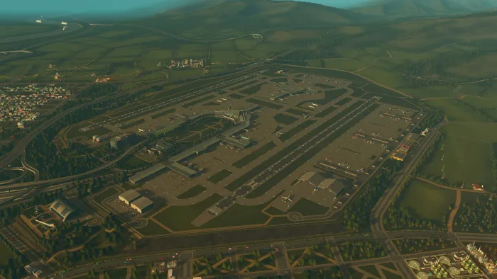 Cities: Skylines Remastered - Airports — скриншот 4