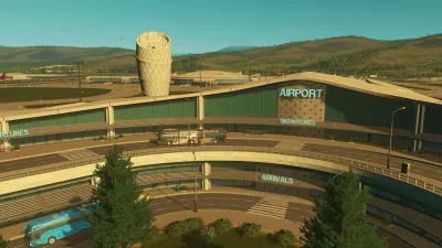 Cities: Skylines Remastered - Airports — скриншот 6
